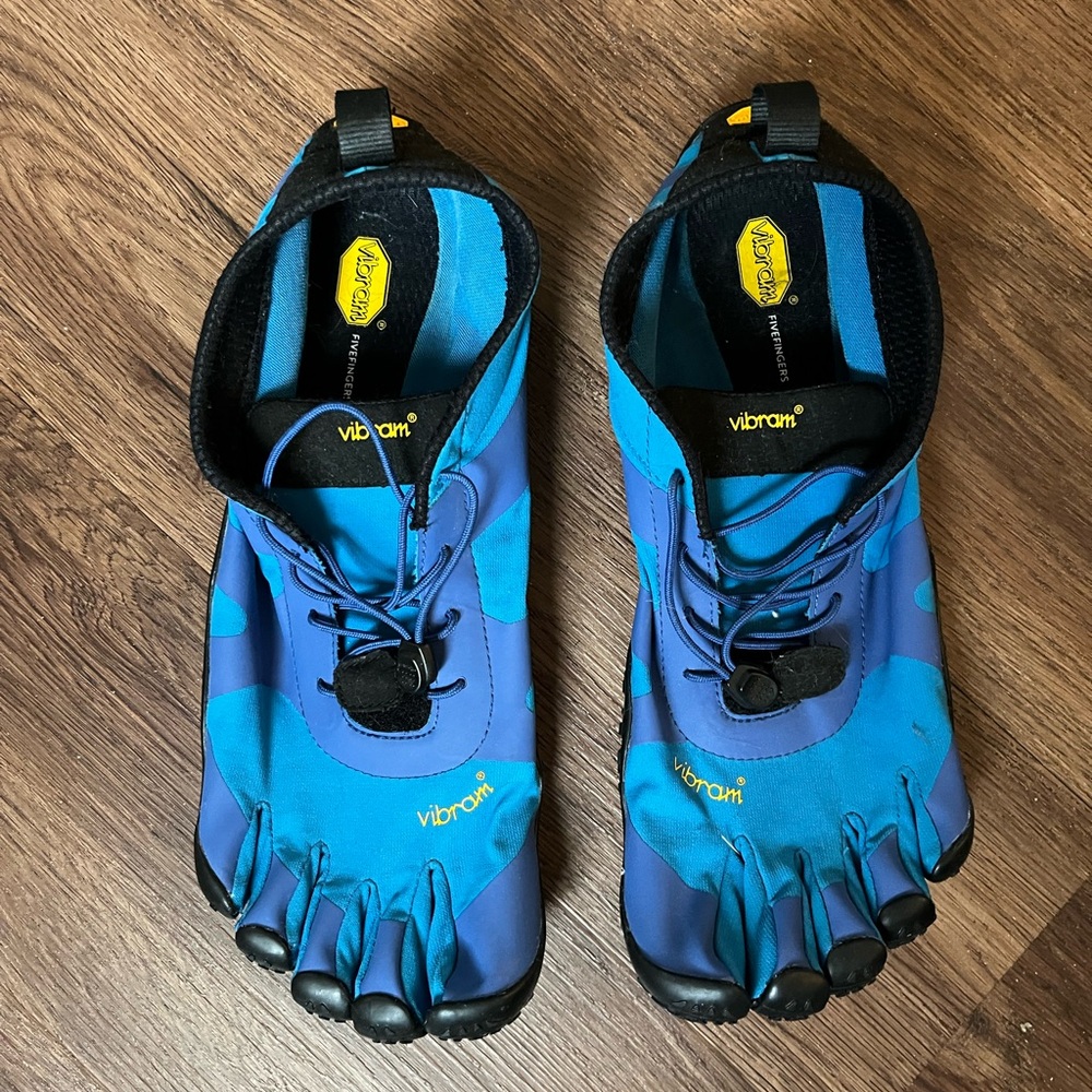 Vibram Blue FiveFingers Shoes